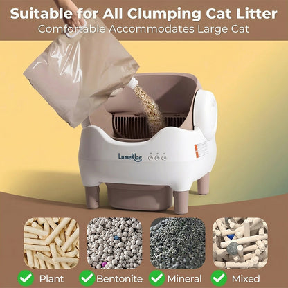 Benoklar PureCycle™ | Automatic Self-Cleaning Litter Box with Odor Sterilization