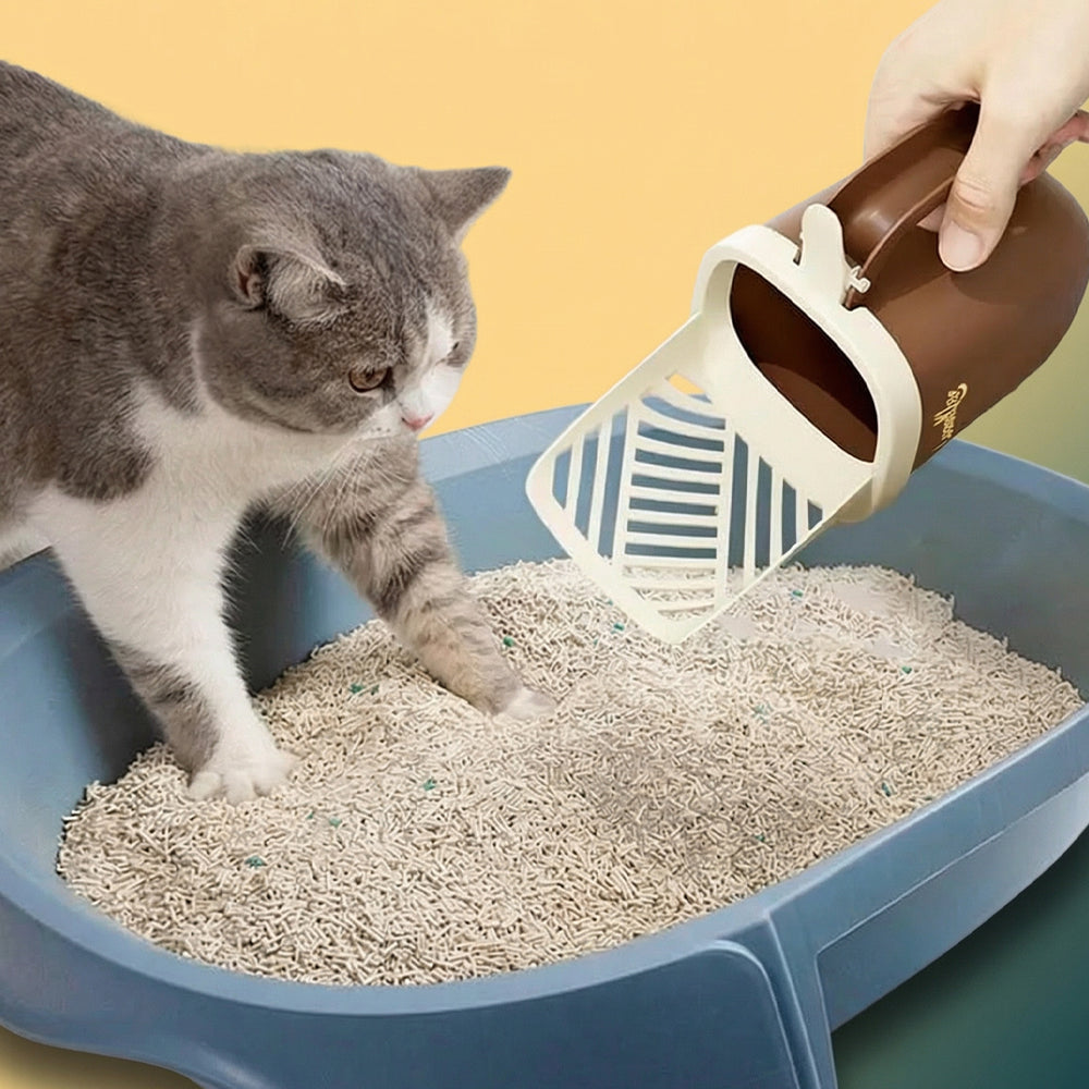 Benoklar SilkGlide™ | One-Click Self-Cleaning Slicker Brush for Cats & Dogs