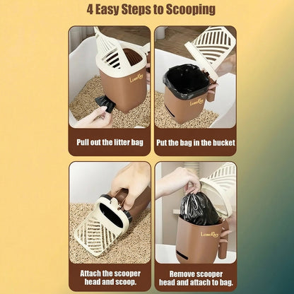 Benoklar SilkGlide™ | One-Click Self-Cleaning Slicker Brush for Cats & Dogs