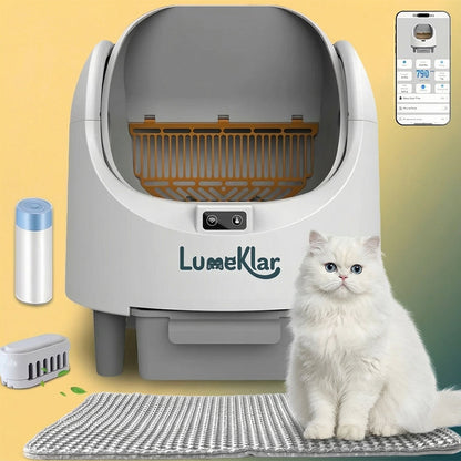 Benoklar OmniClean™ Pro | Smart Self-Cleaning Litter Box with App Control